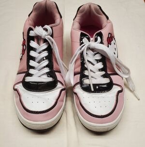 Hello Kitty Pink Sneakers Y2K Sanrio Kawaii Shoes Women’s
